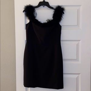 Black cocktail dress